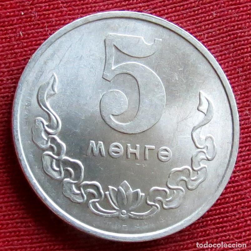 Monedas antiguas de Asia: Mongolia 5 mongo 1970 #1 - Foto 1