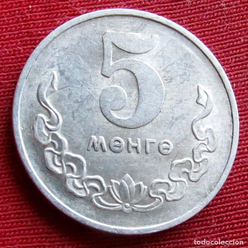 Monedas antiguas de Asia: Mongolia 5 mongo 1970 #2 - Foto 1