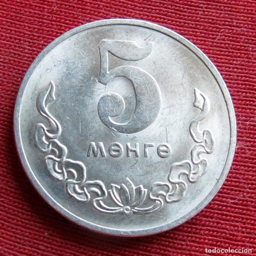 Monedas antiguas de Asia: Mongolia 5 mongo 1977 - Foto 1
