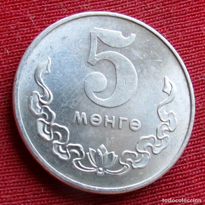 Monedas antiguas de Asia: Mongolia 5 mongo 1980 - Foto 1