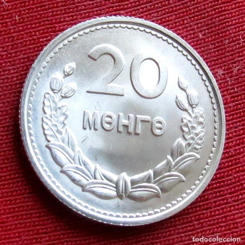 Monedas antiguas de Asia: Mongolia 20 mongo 1959 - Foto 1