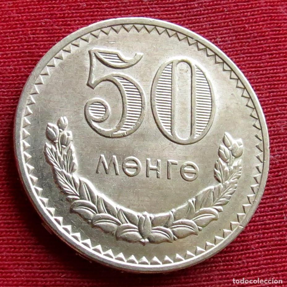 Monedas antiguas de Asia: Mongolia 50 mongo 1970 - Foto 1