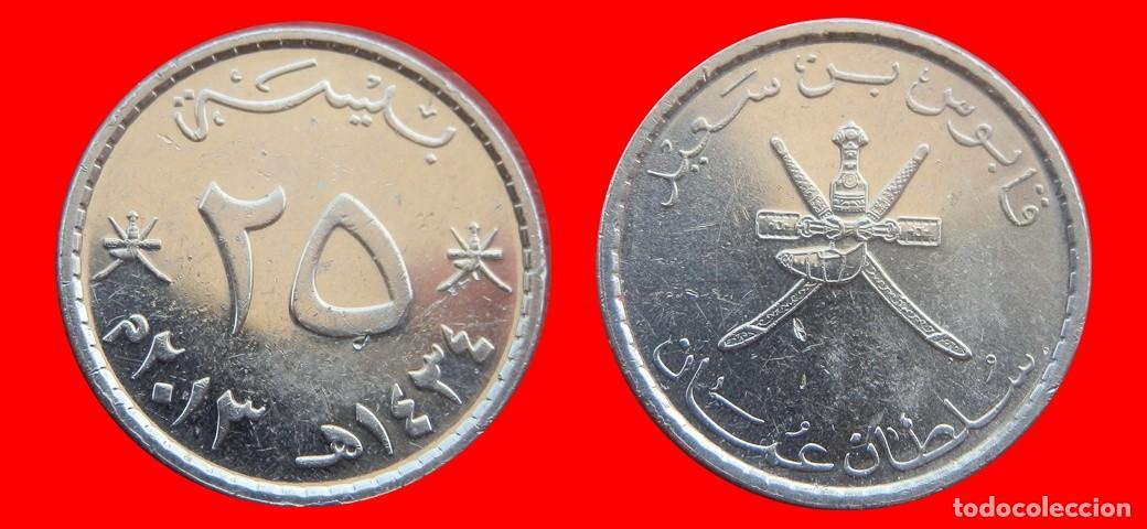 Monedas antiguas de Asia: 25 BAISA 2013 OMAN-150894