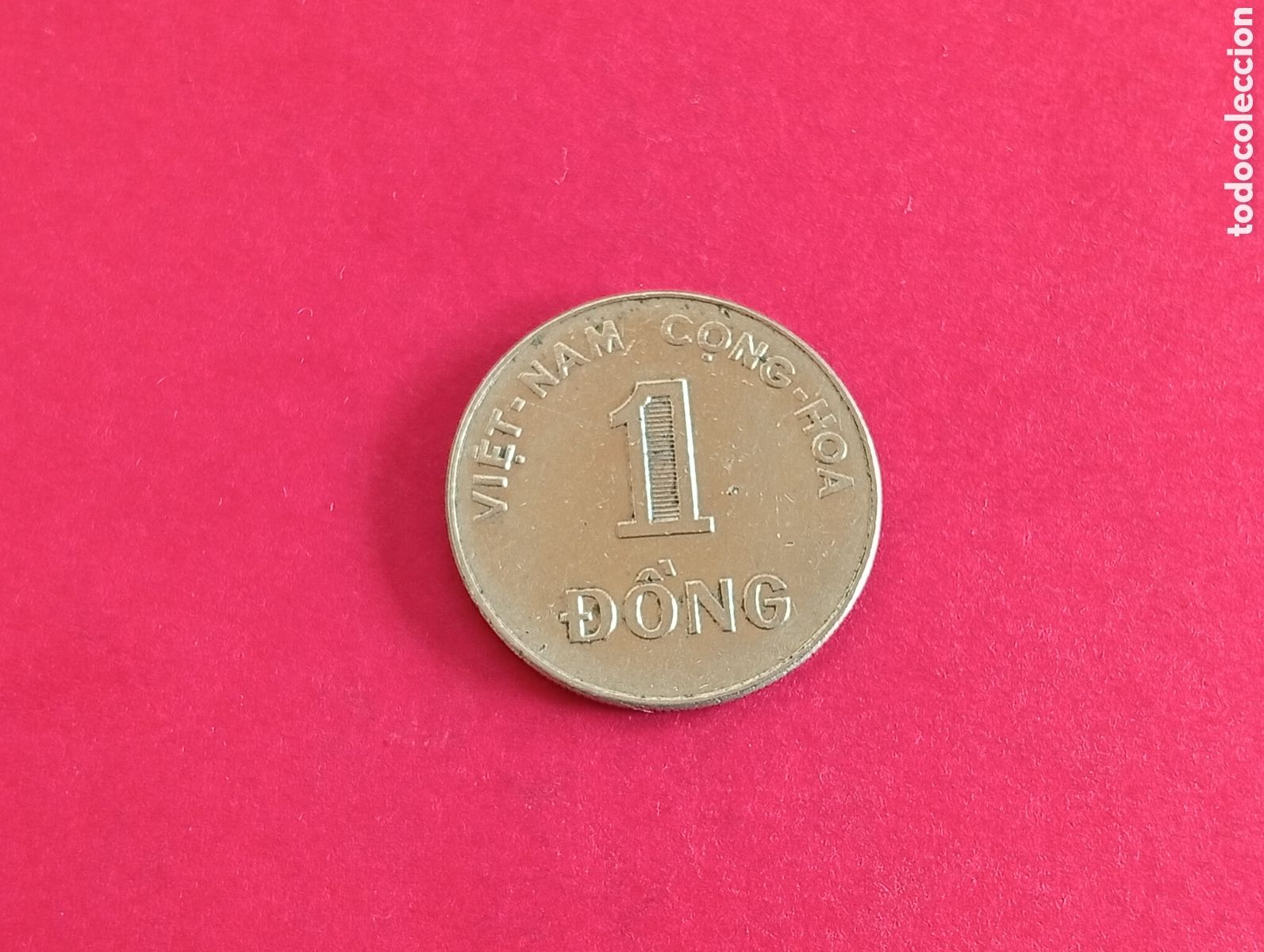 Monedas antiguas de Asia: 1 dong de Vietnam 1971
