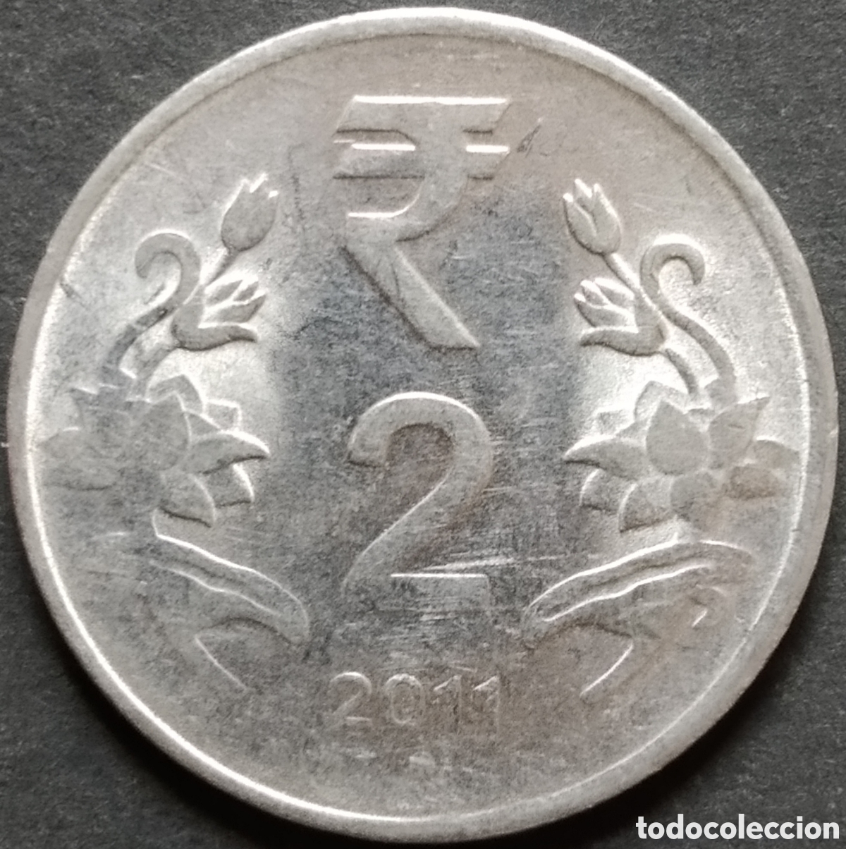 Monedas antiguas de Asia: MONEDA - INDIA 2 RUPIAS 2011