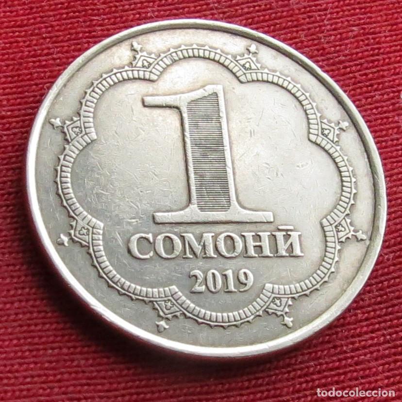 Monedas antiguas de Asia: Tajikistan 1 somoni 2019 Tayikist&aacute;n