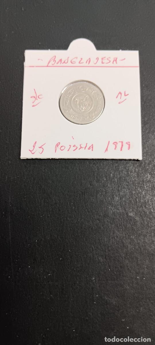 Monedas antiguas de Asia: BANGLADESH 25 POISHA 1979 S/C KM=12 (ACERO)