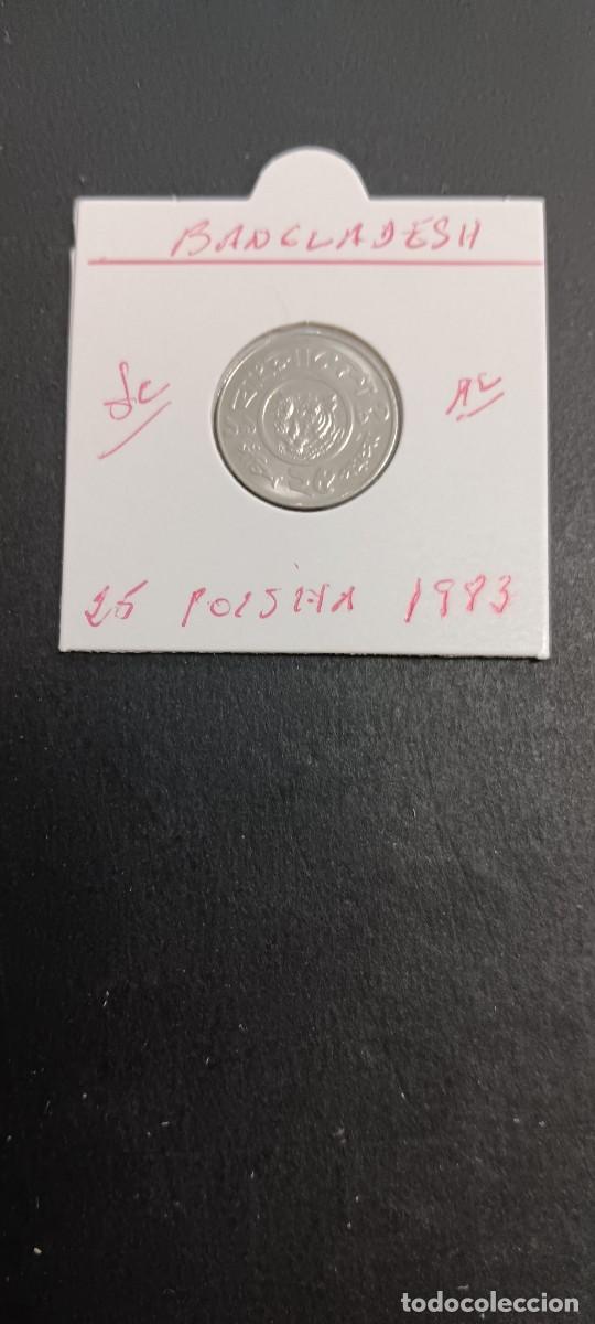 Monedas antiguas de Asia: BANGLADESH 25 POISHA 1983 S/C KM=12 (ACERO)