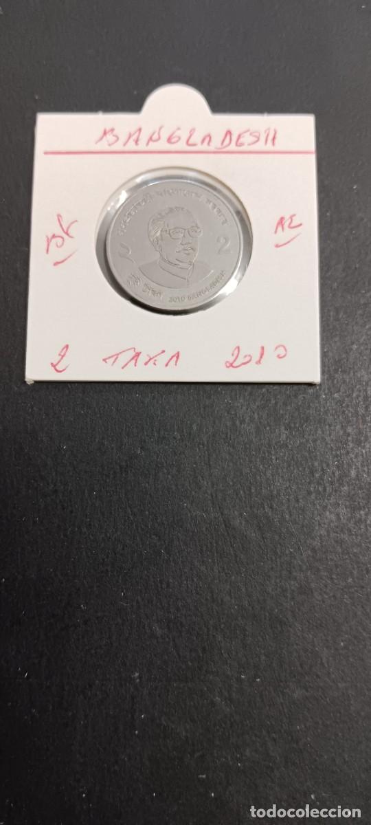Monedas antiguas de Asia: BANGLADESH 2 TAKA 2010 BC KM=31 (ACERO)