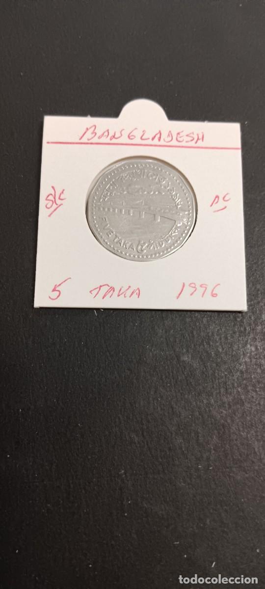 Monedas antiguas de Asia: BANGLADESH 5 TAKA 1996 S/C KM=18.2 (ACERO)