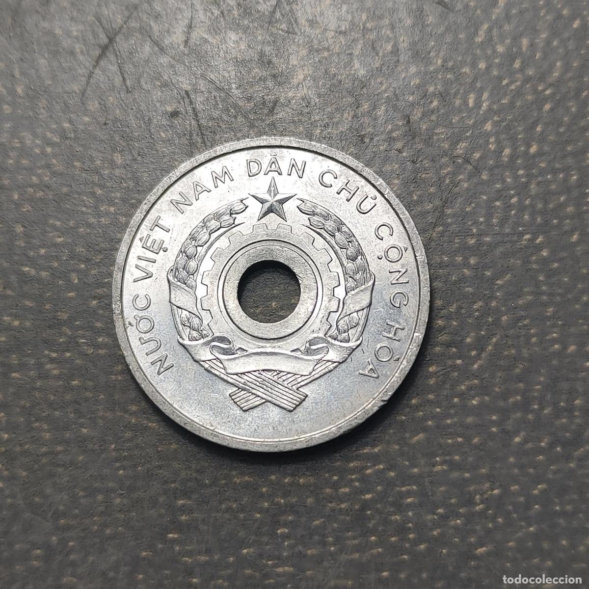 Monedas antiguas de Asia: VIETNAM 5 XU 1958 EBC