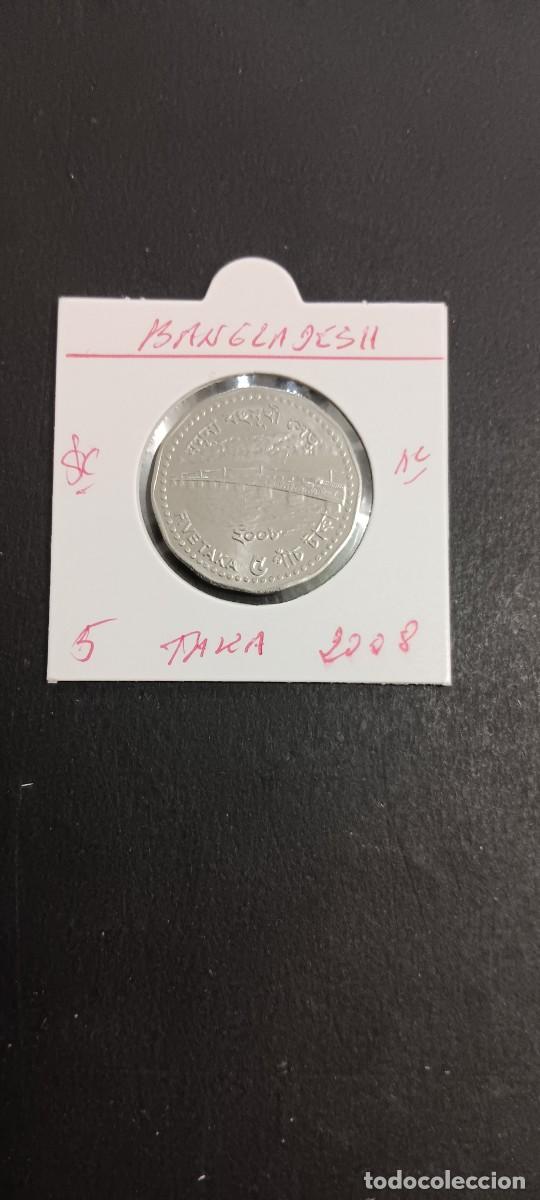 Monedas antiguas de Asia: BANGLADESH 5 TAKA 2008 S/C KM=26 (ACERO)