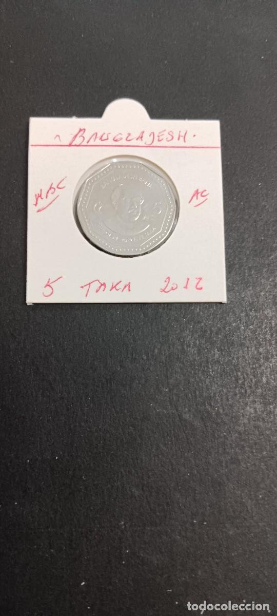 Monedas antiguas de Asia: BANGLADESH 5 TAKA 2012 MBC KM=33 (ACERO)