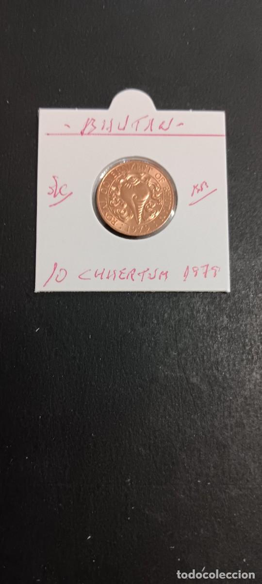 Monedas antiguas de Asia: BHUTAN 10 CHHERTUM 1979 BC KM=46 (BRONCE)