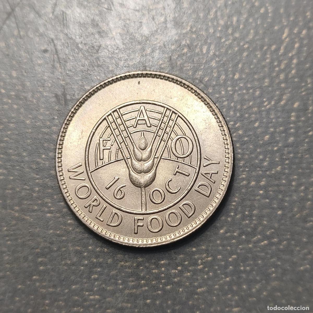 Monedas antiguas de Asia: FAO PAKISTAN 1 RUPEE 1 RUPIA 1981 SC UNC