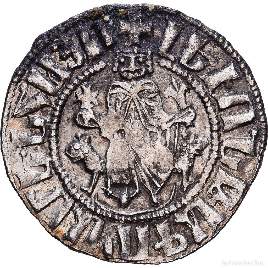 Monedas antiguas de Asia: [#1545306] Armenian Kingdom of Cilicia, Leon I, Tram, c. 1180-1220, Sis, Plata, EBC