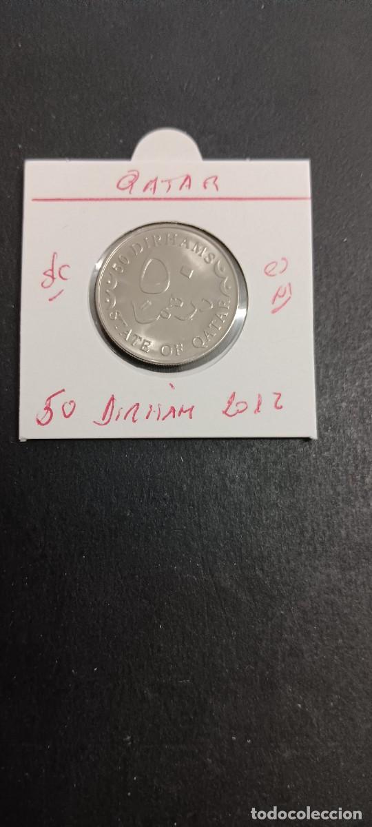Monedas antiguas de Asia: QATAR 50 DIRHAM 2012(1433) S/C KM=15a (CUPRONIQUEL)