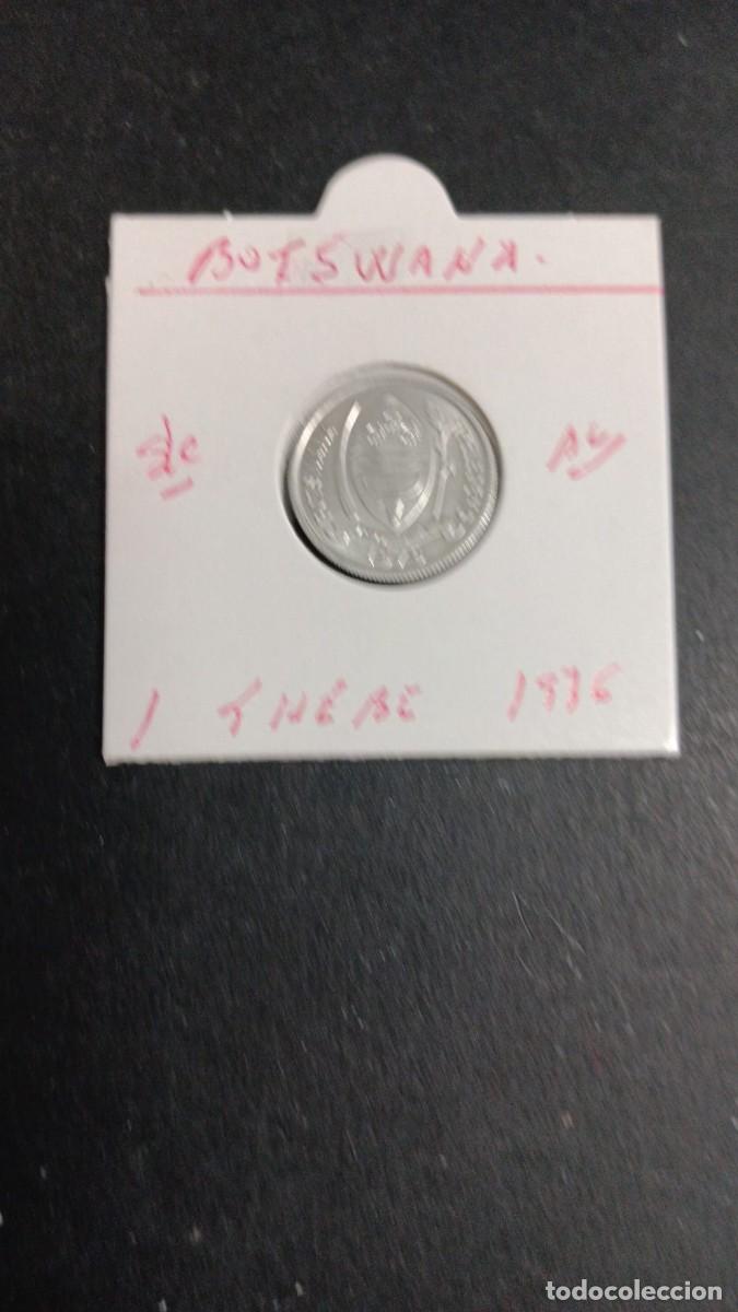 Monedas antiguas de Asia: BOTSWANA 1 THEBE 1976 S/C KM=3 (ALUMINIO)