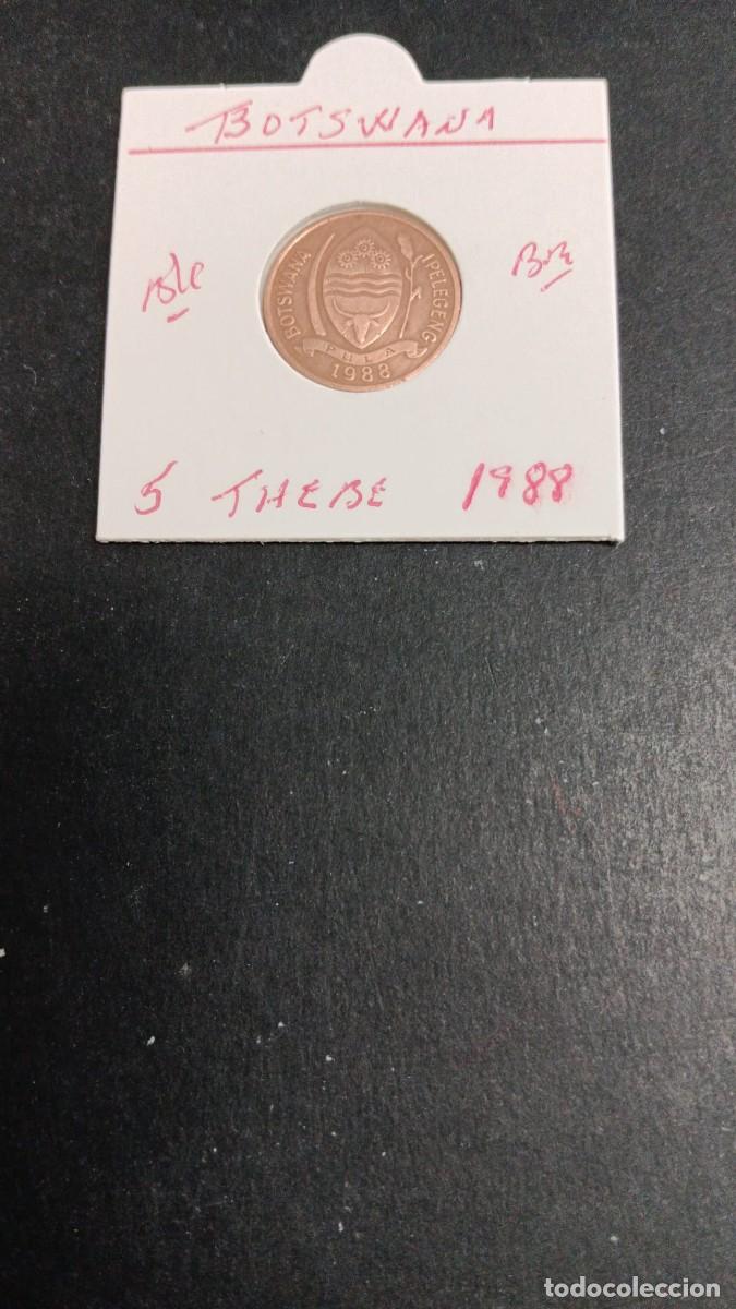 Monedas antiguas de Asia: BOTSWANA 5 THEBE 1988 BC KM=4 (BRONCE)