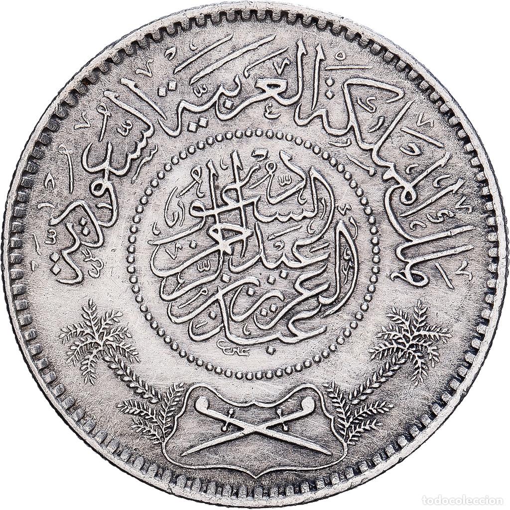 Monedas antiguas de Asia: [#1167645] Arabia Saud&iacute;, UNITED KINGDOMS, Riyal, 1935, Plata, MBC+, KM:18