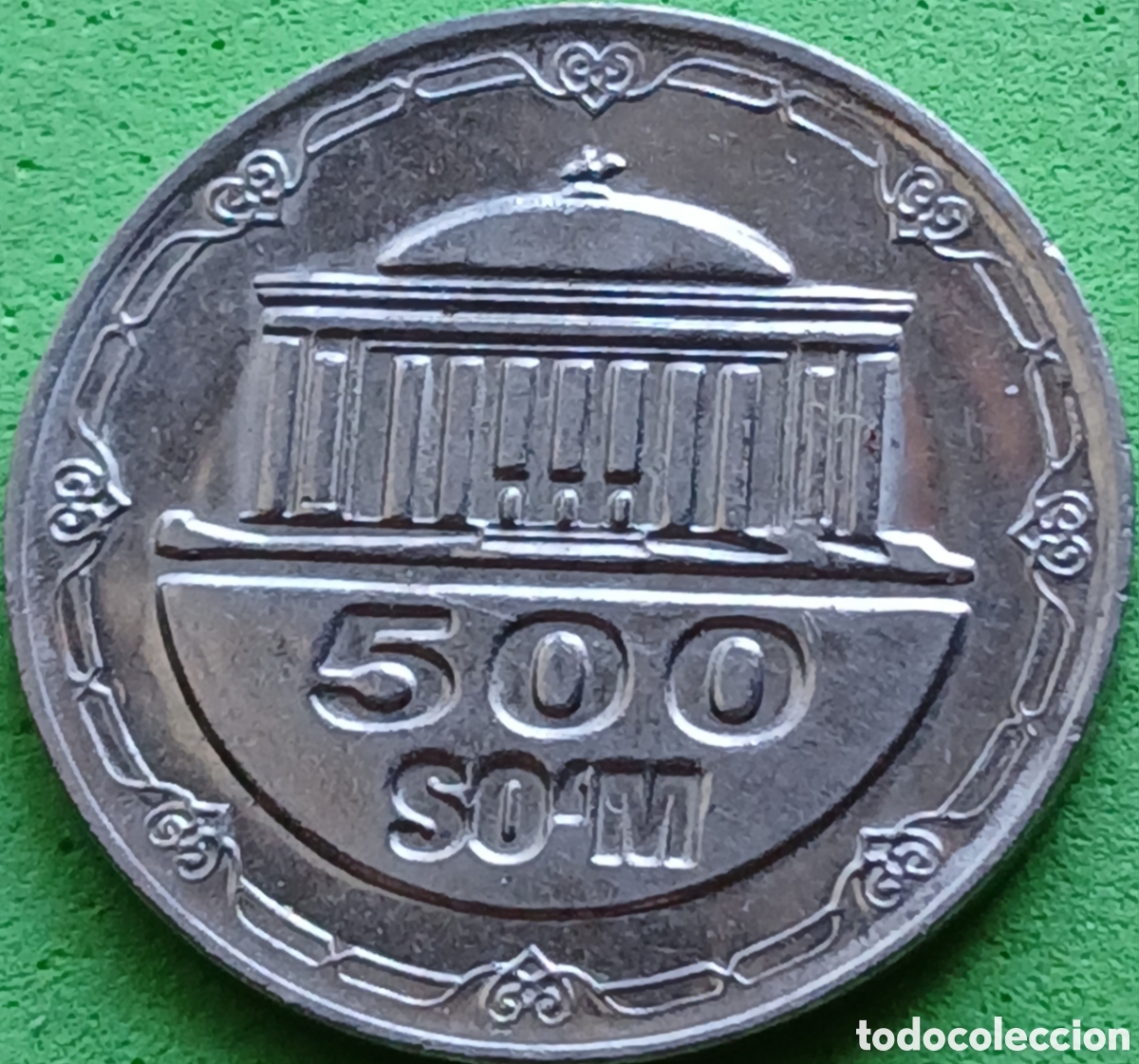 Monedas antiguas de Asia: Uzbekist&aacute;n 500 so'm 2018 UC#4
