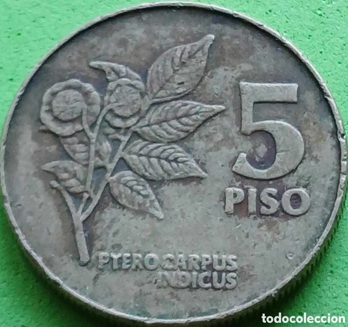 Monedas antiguas de Asia: Filipinas 5 pesos 1991 km#259