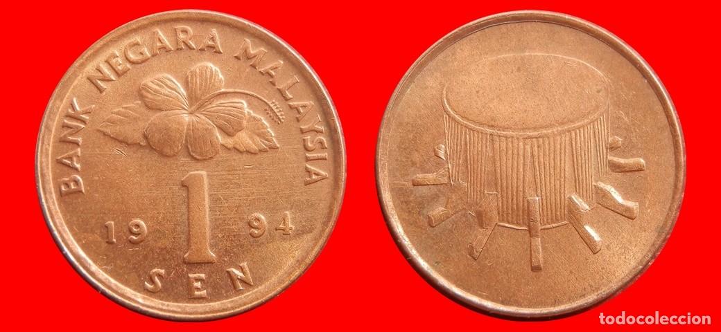 Monedas antiguas de Asia: 1 SEN 1994 MALASIA-151214