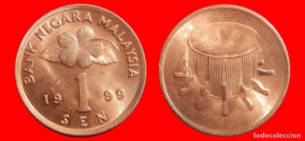 Monedas antiguas de Asia: 1 SEN 1999 MALASIA-151216