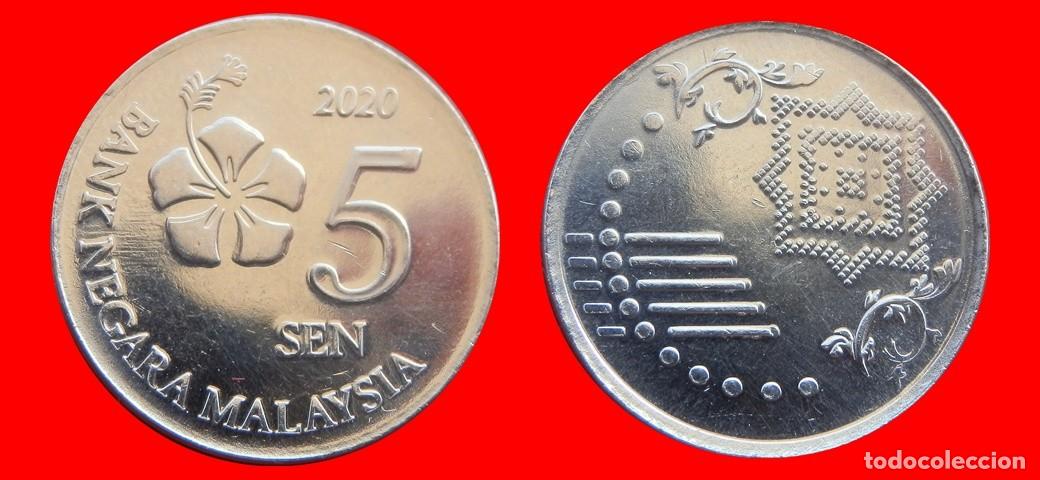 Monedas antiguas de Asia: 5 SEN 2020 MALASIA-151243