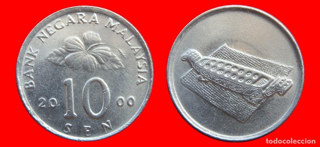 Monedas antiguas de Asia: 10 SEN 2000 MALASIA-151257