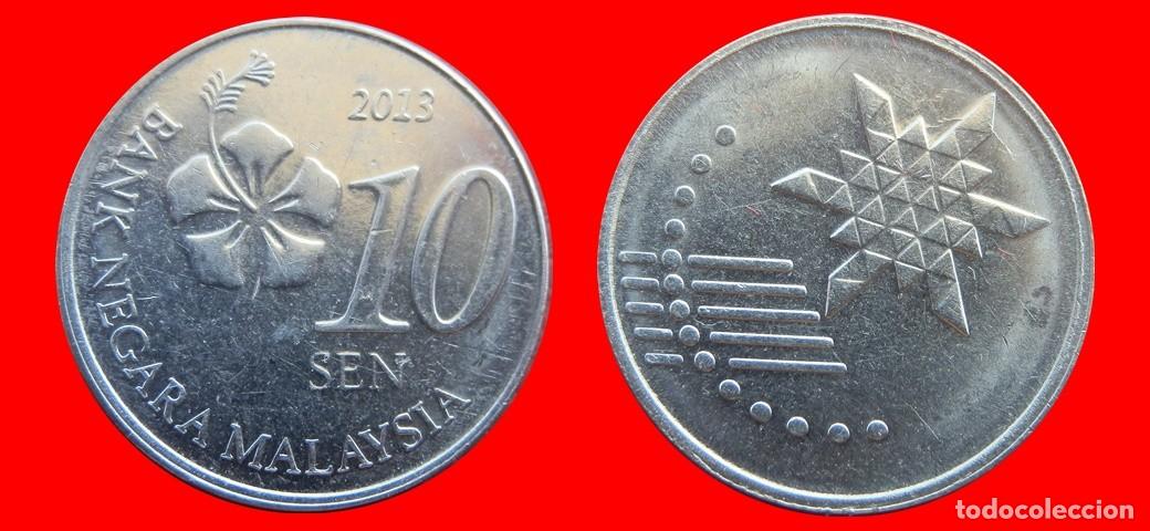 Monedas antiguas de Asia: 10 SEN 2013 MALASIA-151261
