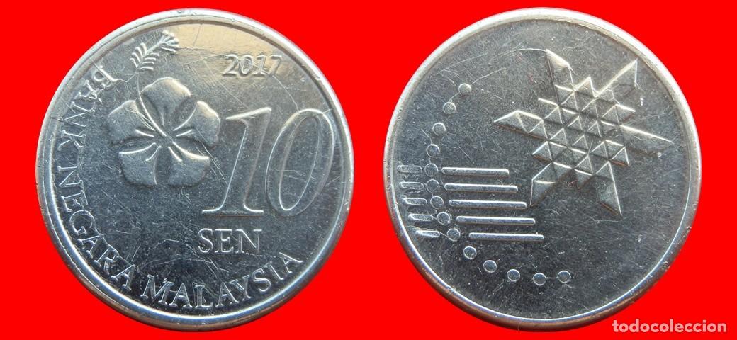 Monedas antiguas de Asia: 10 SEN 2017 MALASIA-151264