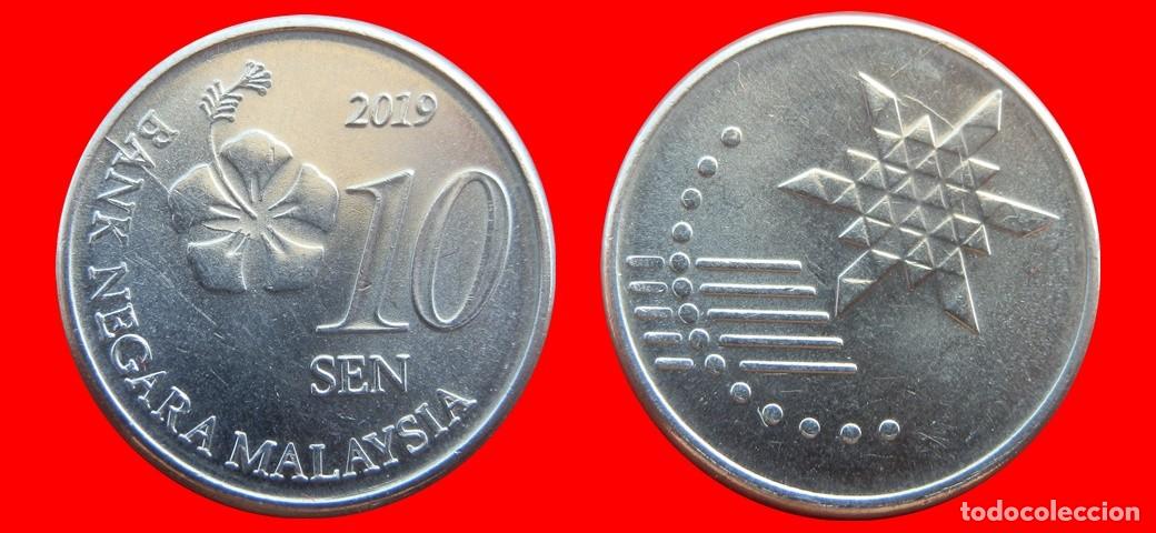 Monedas antiguas de Asia: 10 SEN 2019 MALASIA-151265
