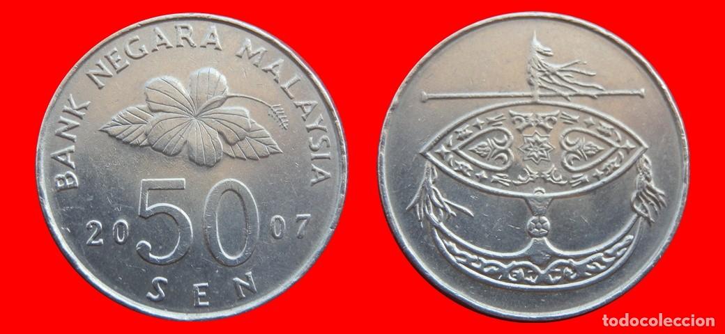 Monedas antiguas de Asia: 50 SEN 2008 MALASIA-151293