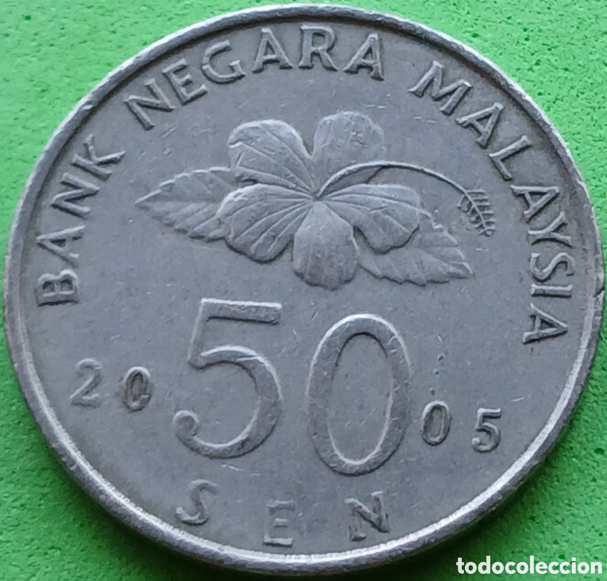 Monedas antiguas de Asia: Malasia 50 sen 2005 km#53
