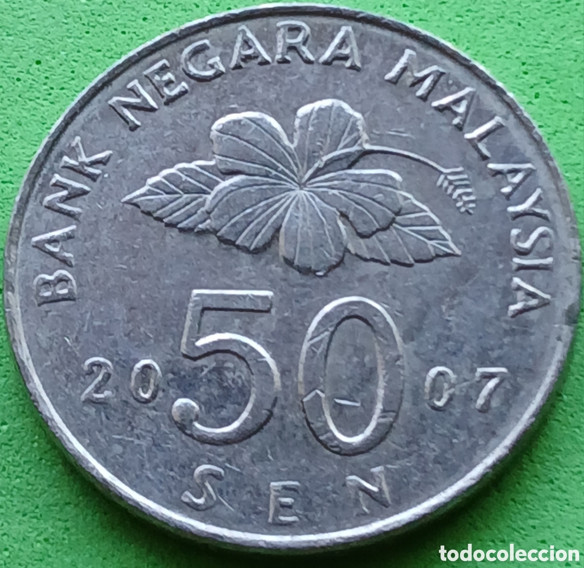 Monedas antiguas de Asia: Malasia 50 sen 2007 km#53
