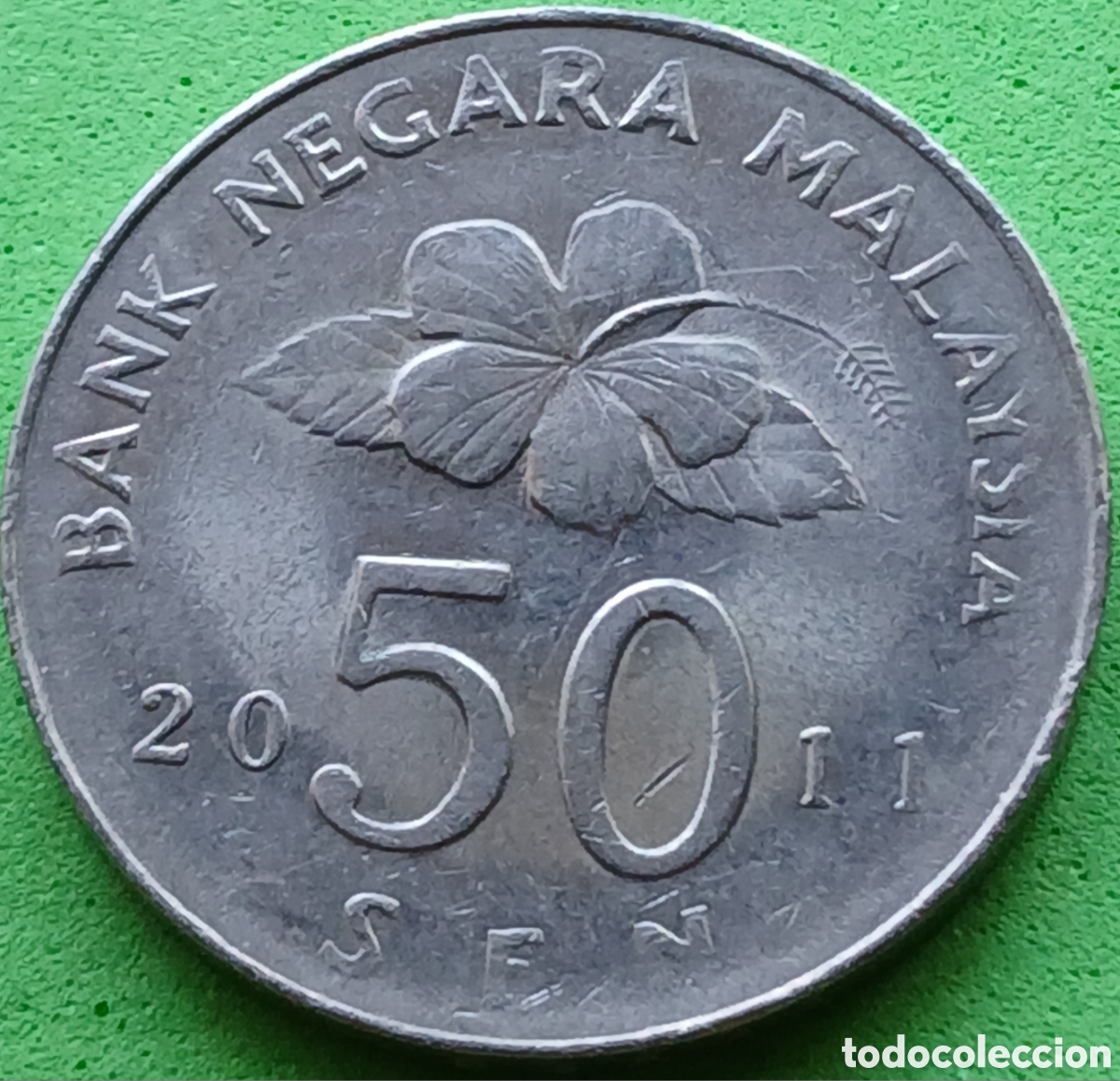 Monedas antiguas de Asia: Malasia 50 sen 2011 km#53