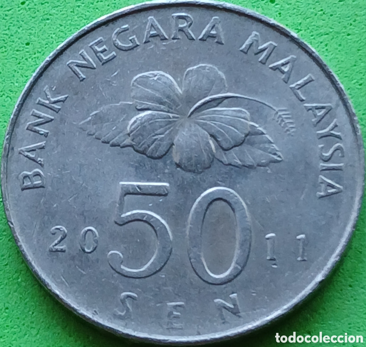 Monedas antiguas de Asia: Malasia 50 sen 2011 km#53