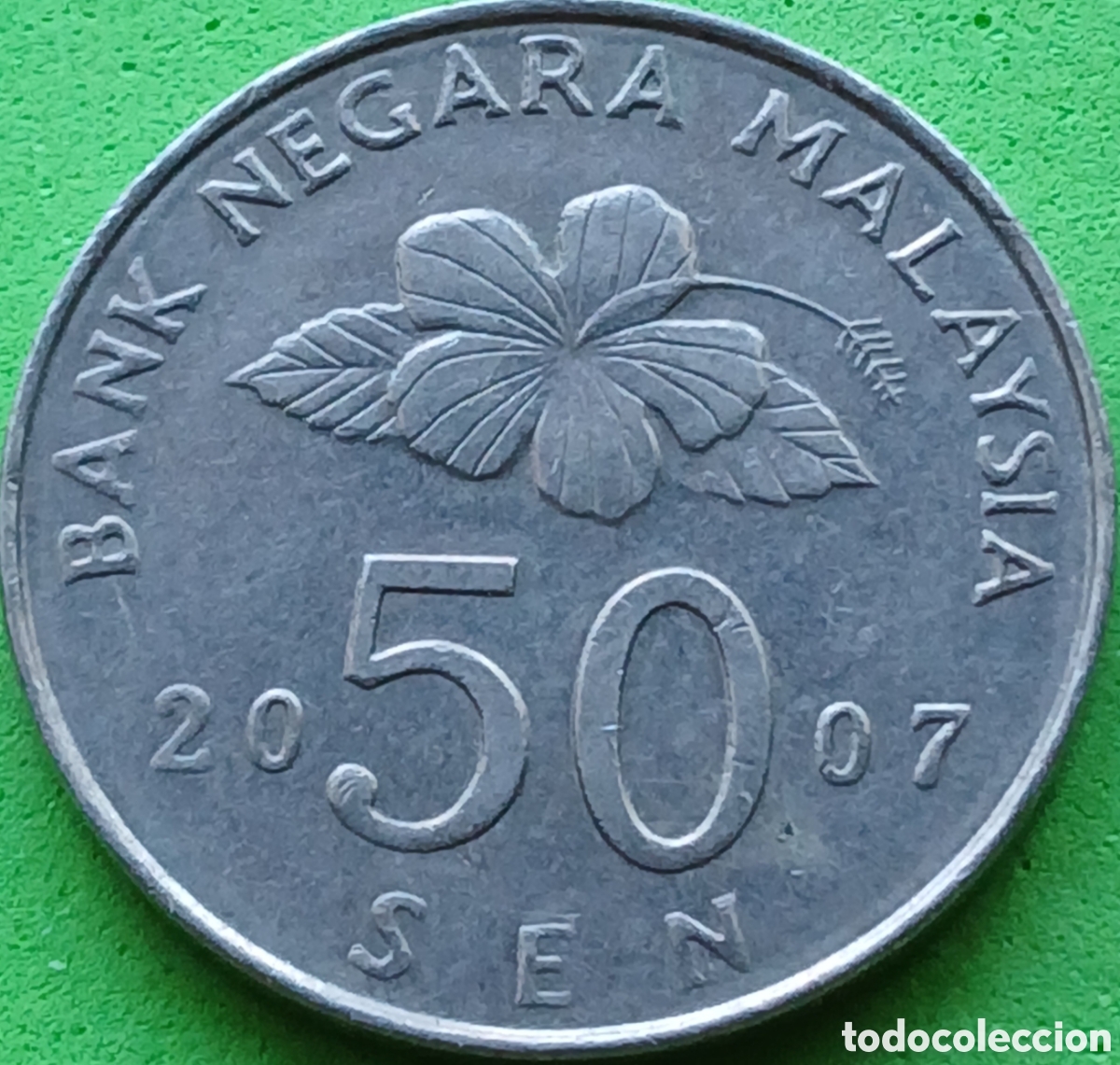 Monedas antiguas de Asia: Malasia 50 sen 2007 km#53