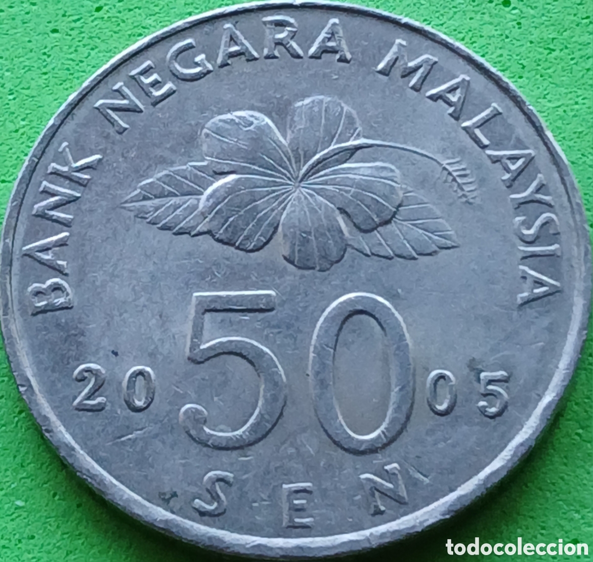 Monedas antiguas de Asia: Malasia 50 sen 2005 km#53