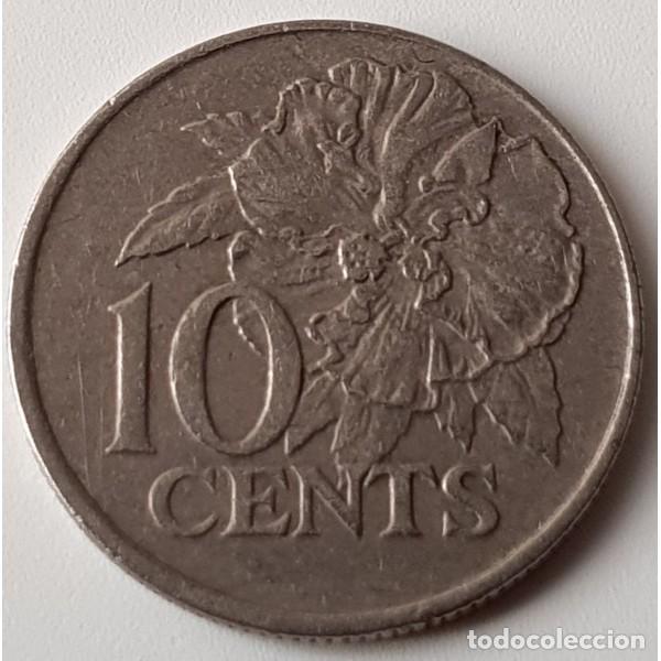 Monedas antiguas de Asia: TRINIDAD Y TOBAGO - 10 Cents 1975 KM27
