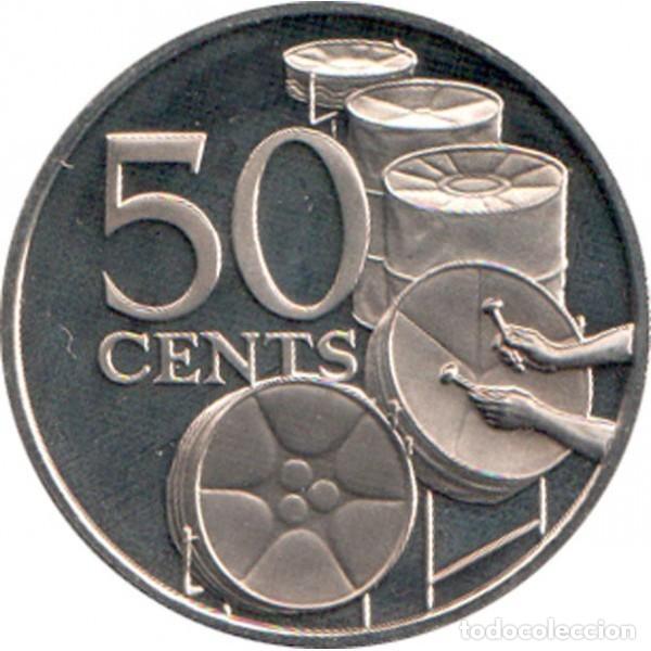Monedas antiguas de Asia: TRINIDAD Y TOBAGO - 50 Cents 1978 KM33