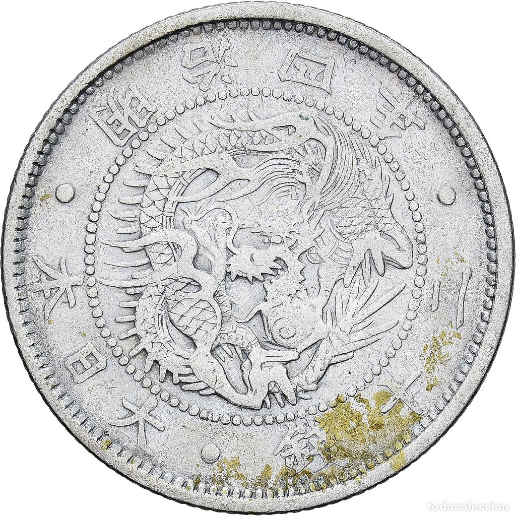 Monedas antiguas de Asia: [#1545662] Jap&oacute;n, 20 Sen, 1871, Meiji, Plata, MBC, KM:Y3