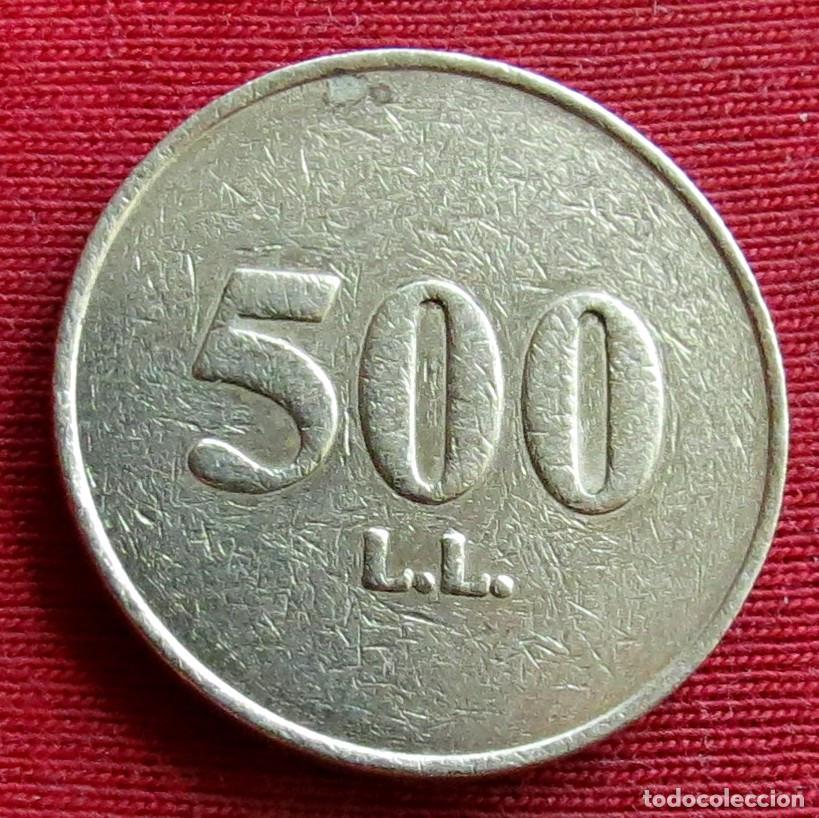 Monedas antiguas de Asia: Libano Lebanon Casino du Liban 500 livres