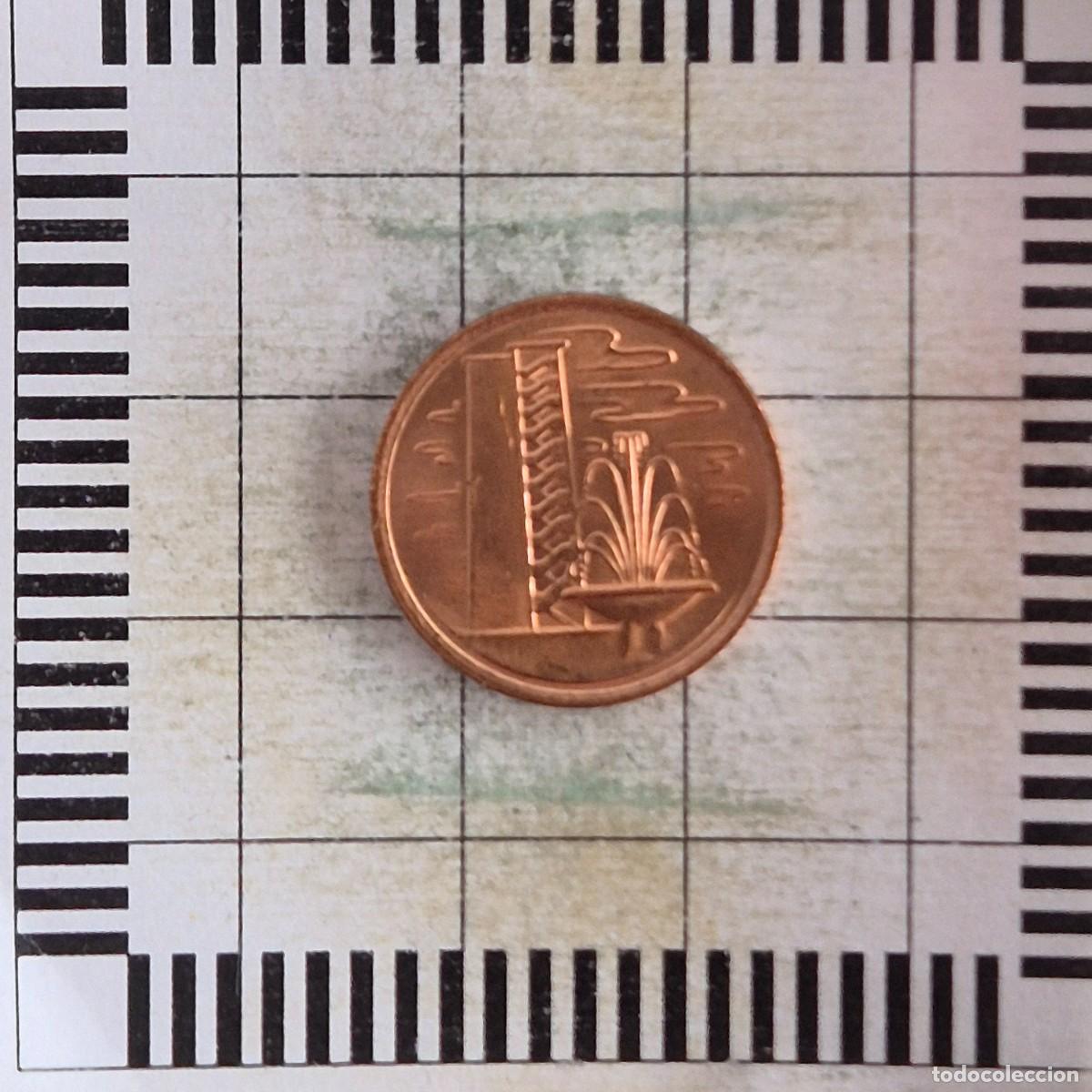 Monedas antiguas de Asia: 1 CENT, SINGAPUR. 1981. (KM#1a). - Foto 1