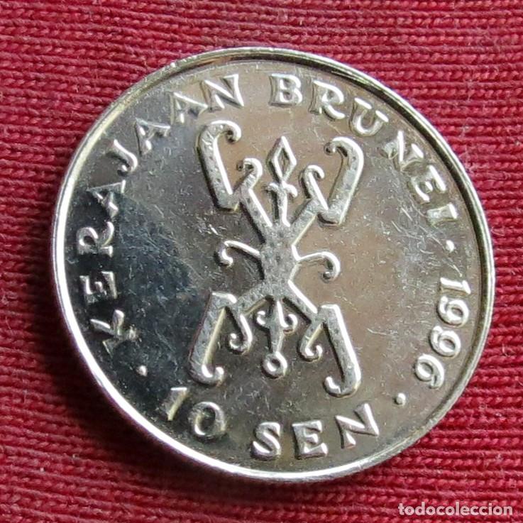 Monedas antiguas de Asia: Brunei 10 sen 1996 KM# 36 Lt 397