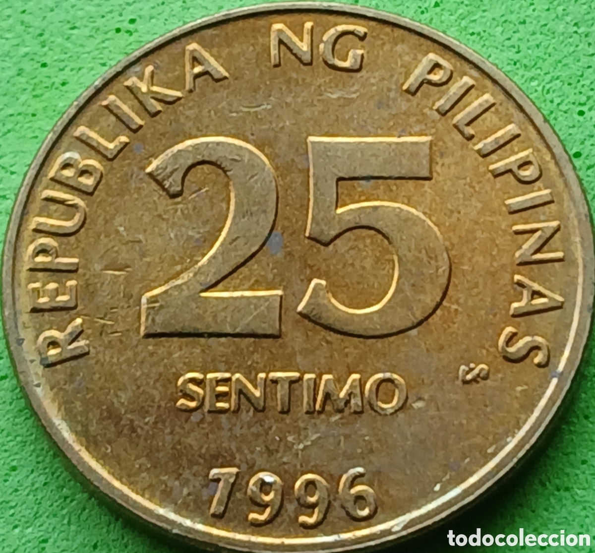 Monedas antiguas de Asia: Filipinas 25 c&eacute;ntimos 1996 km#271