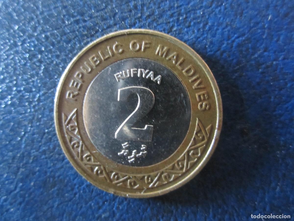 Monedas antiguas de Asia: Maldivas 2 Rufiyaa 2017