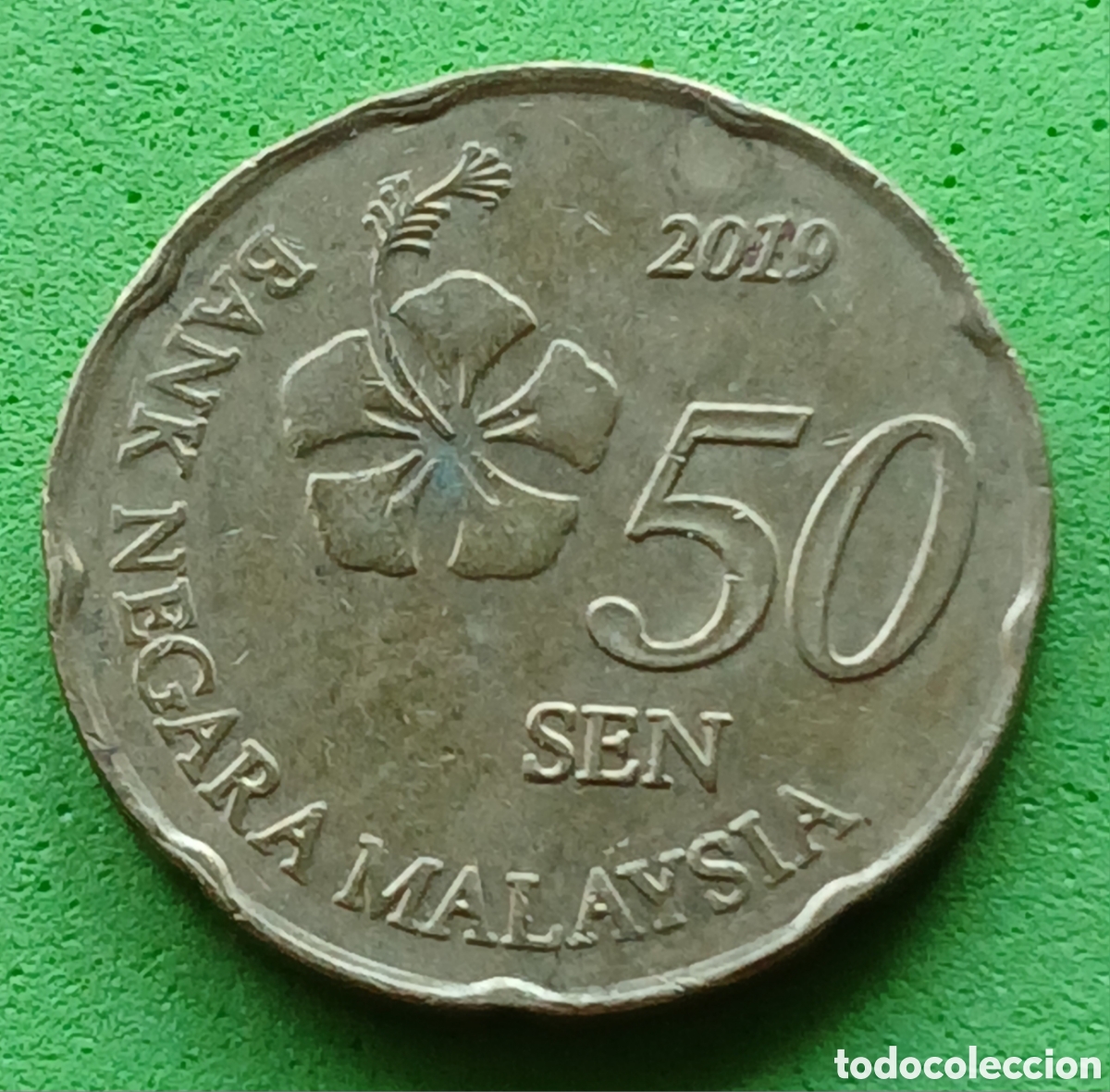 Monedas antiguas de Asia: Malasia 50 sen 2019 km#204