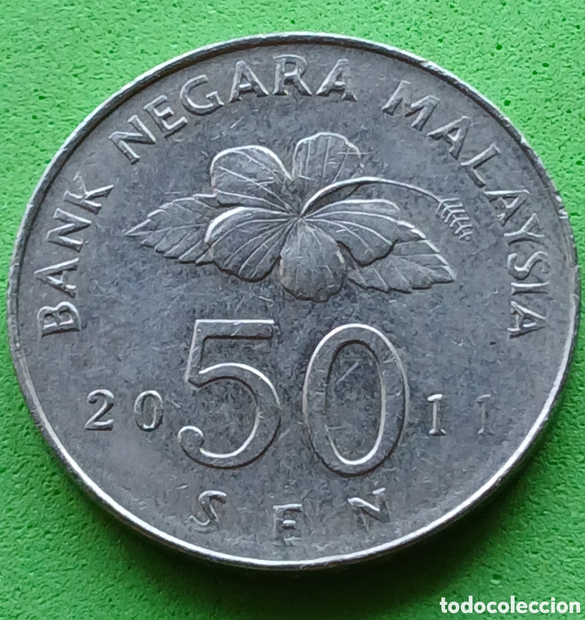 Monedas antiguas de Asia: Malasia 50 sen 2011 km#53